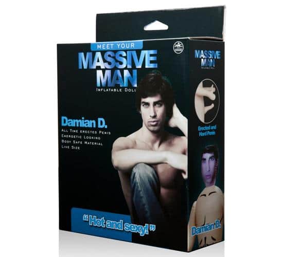 Massive Man Erkek Şişme Manken – Damian D.