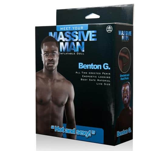 Massive Man Erkek Şişme Manken- Benton G.